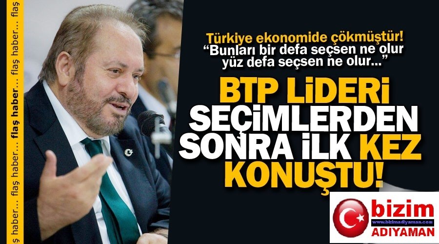 Haydar Ba: Sorunlar zecek fikir BTP'de