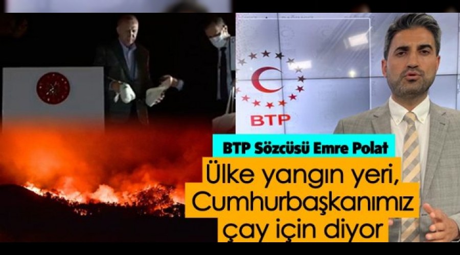 lke yangn yeri Cumhurbakanmz ay iin diyor!