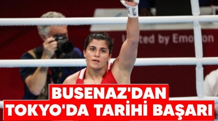 Busenaz'dan Tokyo'da tarihi baar