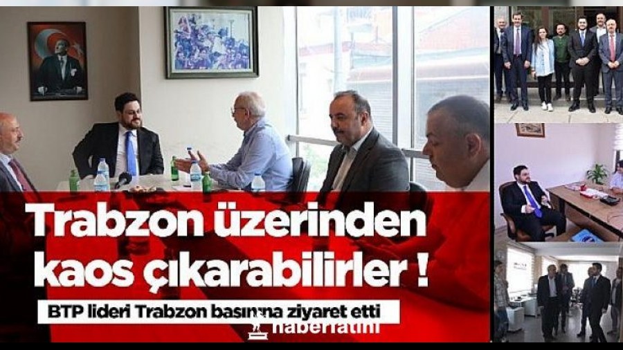 Trabzon zerinden kaos karmak isteyecekler