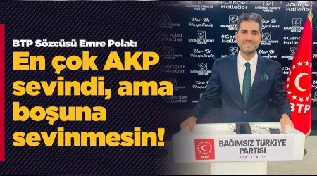 BTP'den altl masa aklamas