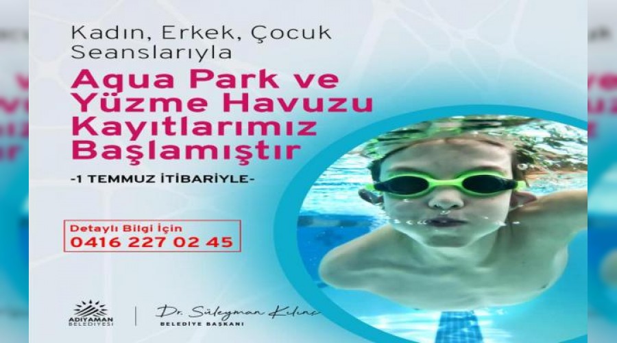 Yzme havuzu ve aqua park kaplarn ayor